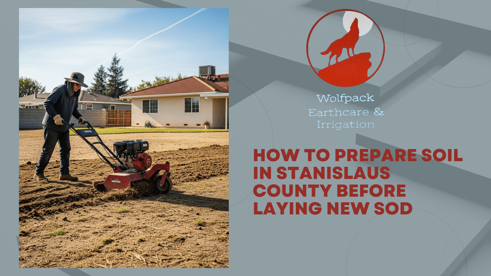 Preparing Soil Before Laying New Sod