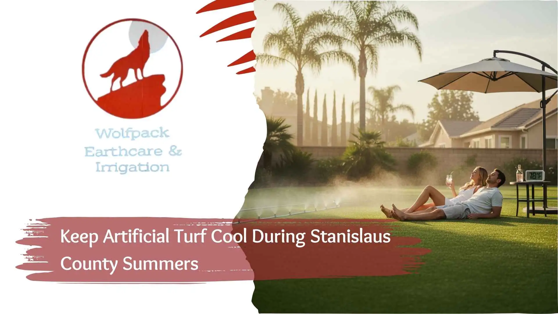 Keep Artificial Turf Cool During Stanislaus County Summers