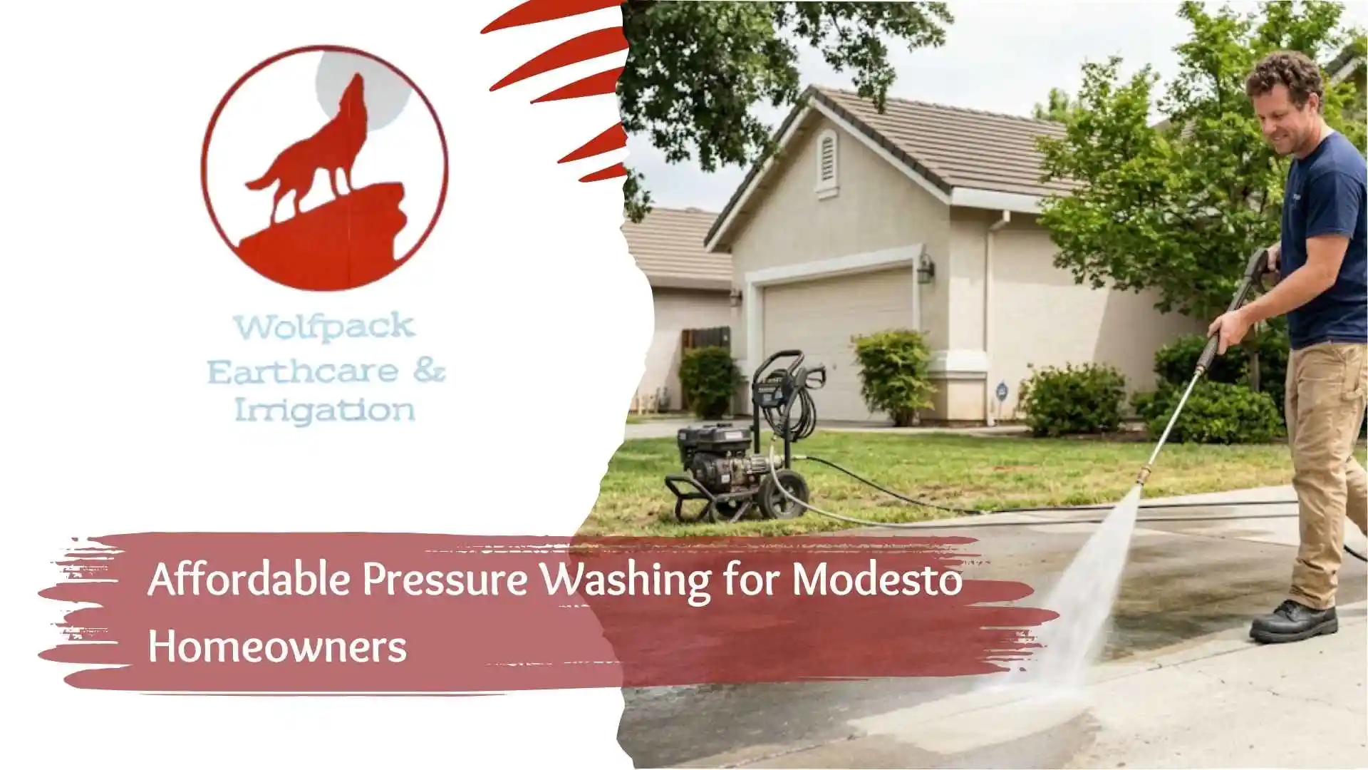 Affordable Pressure Washing for Modesto Homeowners