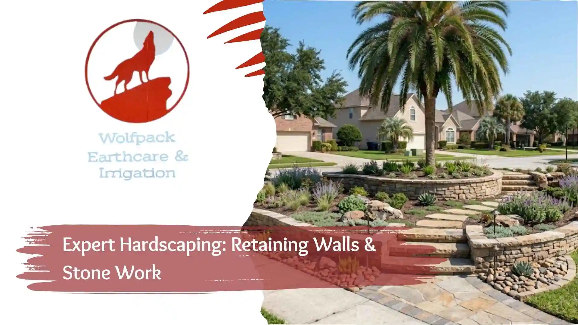 Expert Hardscaping Retaining Walls & Stone Work