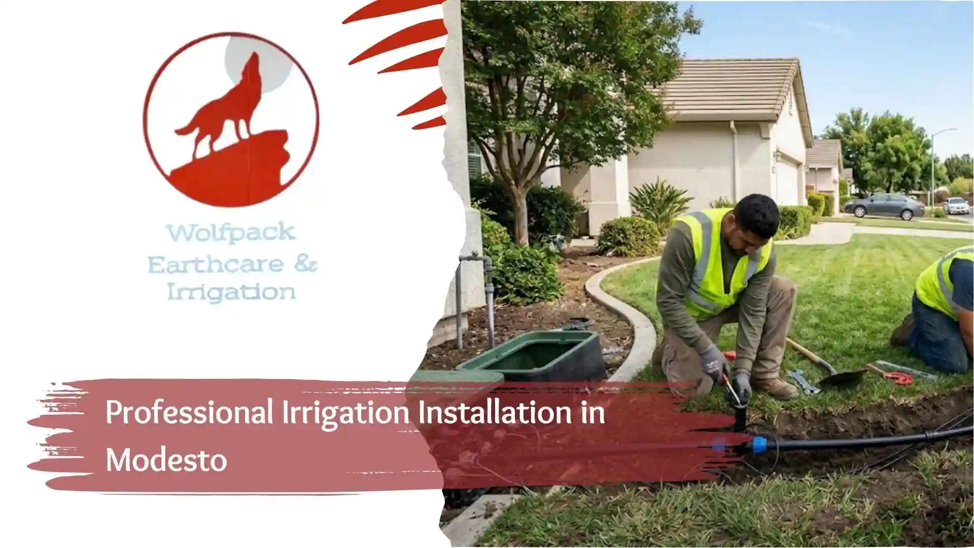 Professional Irrigation Installation in Modesto, CA