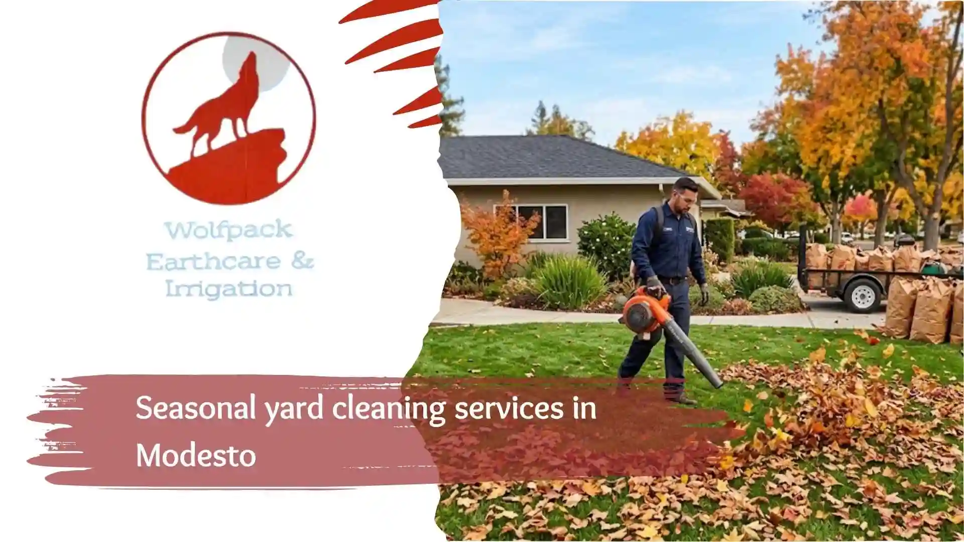 Seasonal yard cleaning services in Modesto